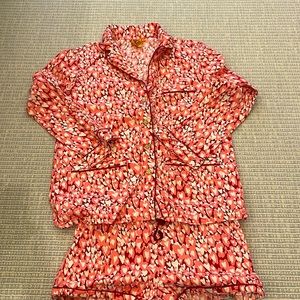 Tory Burch Heart Pajamas